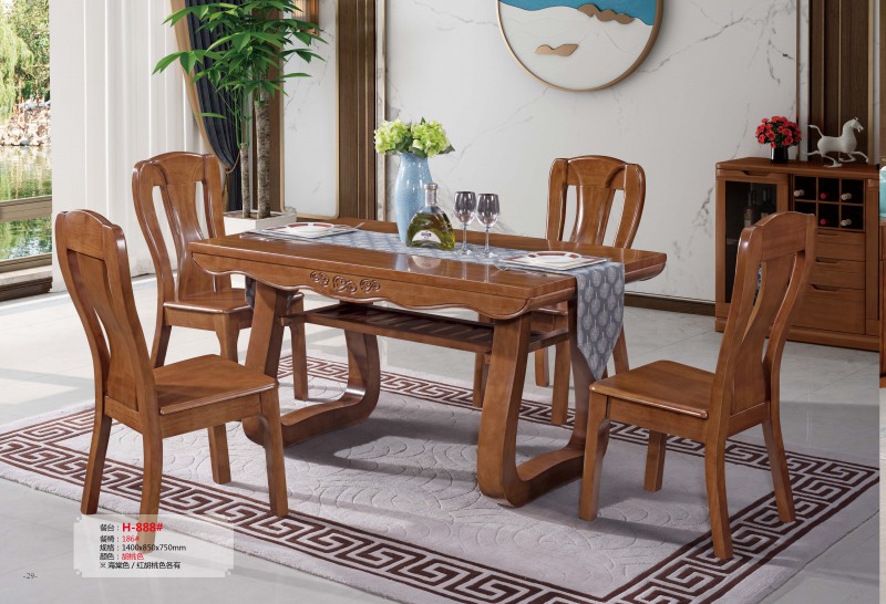 餐臺H-888#、餐椅186#