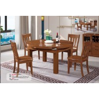 長城餐桌椅家具：餐臺H-818#（鐵軌跳臺）、餐椅031#