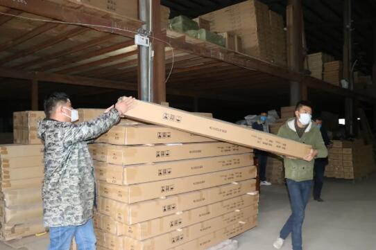 復工后馬上安排發(fā)貨，確保按時交貨