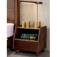 緣之林北歐白蠟木家具：床頭柜CTG802#