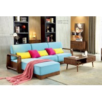 緣之林北歐白蠟木家具：轉角沙發SF803#