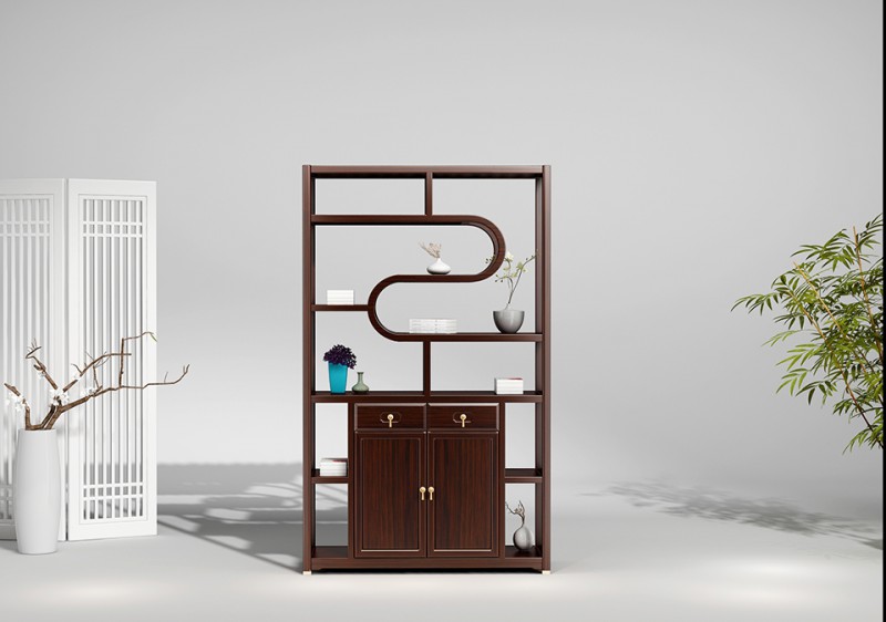 新中式間廳柜01