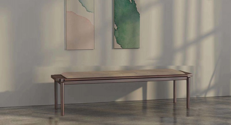 華強世家輕奢極簡烏金木家具廠家產品圖片(6)