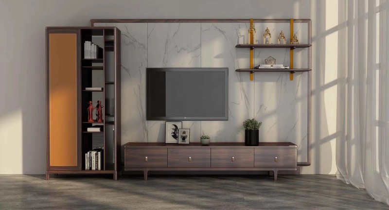 華強世家輕奢極簡烏金木家具廠家產品圖片23 (1)