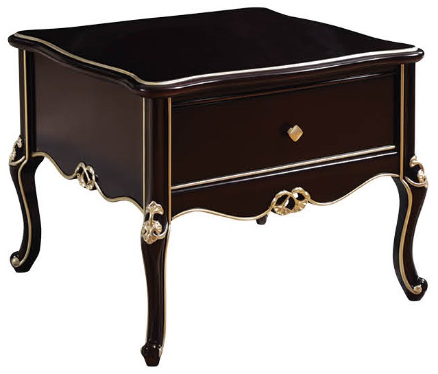 輕奢黑檀色系列方茶幾GK900#