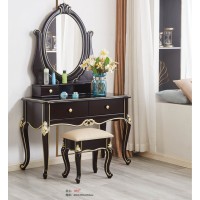 華夏國康輕奢黑檀色系列妝臺989#