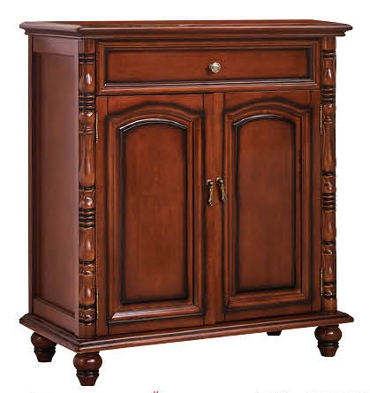 復古胡桃色系列鞋柜GK029#