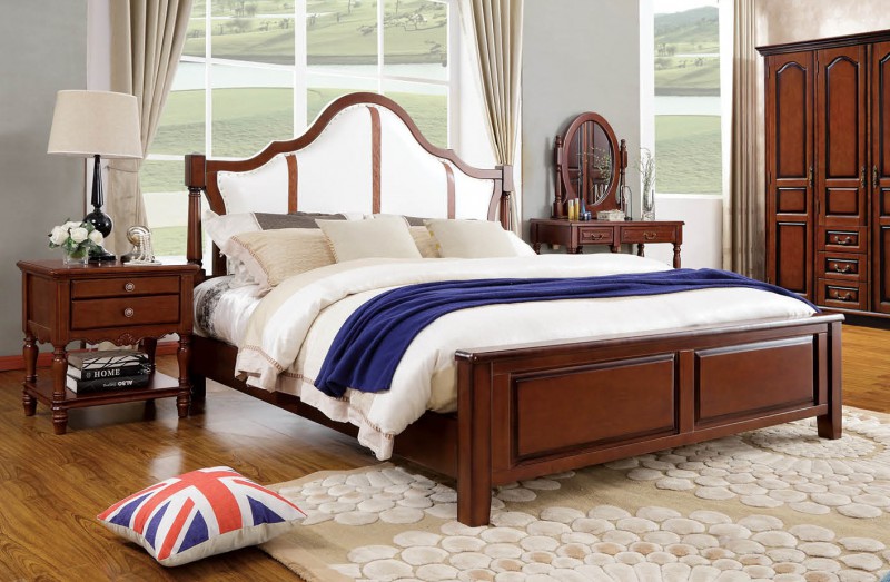 復古胡桃色系列大床951#