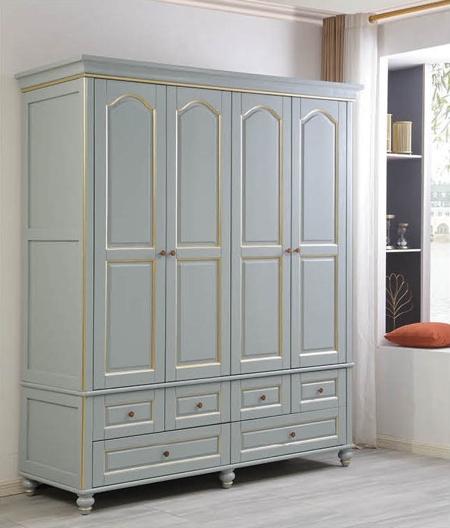 簡(jiǎn)美高級(jí)灰系列四門(mén)衣柜826#