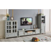 華夏國康簡美高級灰系列高酒柜GK009#、電視柜GK012#、矮酒柜GK008#