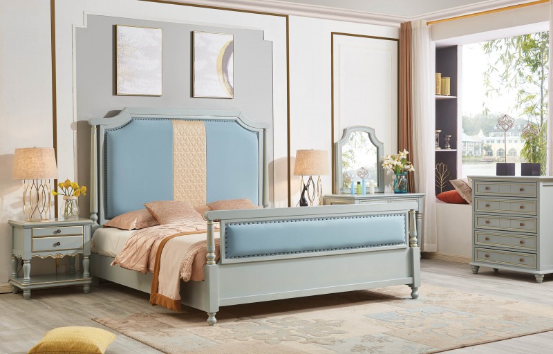 簡(jiǎn)美高級(jí)灰系列大床669#