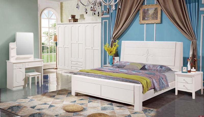 卓越皇朝白油大床511#（壓紋）