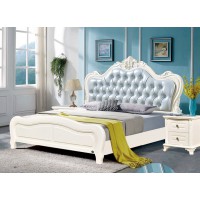 卓越皇朝大床1930#（靜音床）象牙白