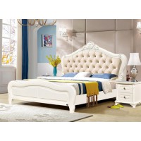 卓越皇朝大床1931#（靜音床）象牙白