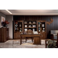 佐霖家具尚柚系列書柜、書桌312#、書椅02#