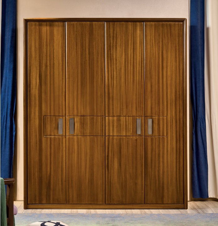 緬甸金絲柚木系列衣柜406#