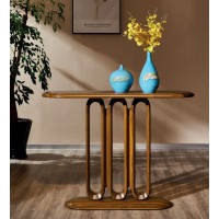 佐霖家具緬甸金絲柚木系列玄關(guān)臺02#