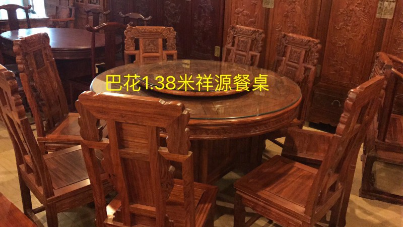 南康紅木家具巴花系列產(chǎn)品11