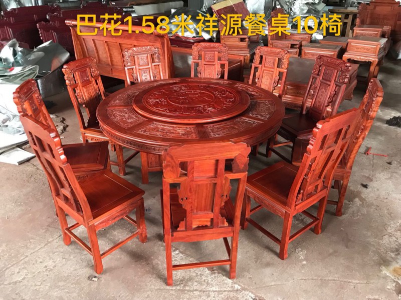 南康紅木家具巴花系列產(chǎn)品17