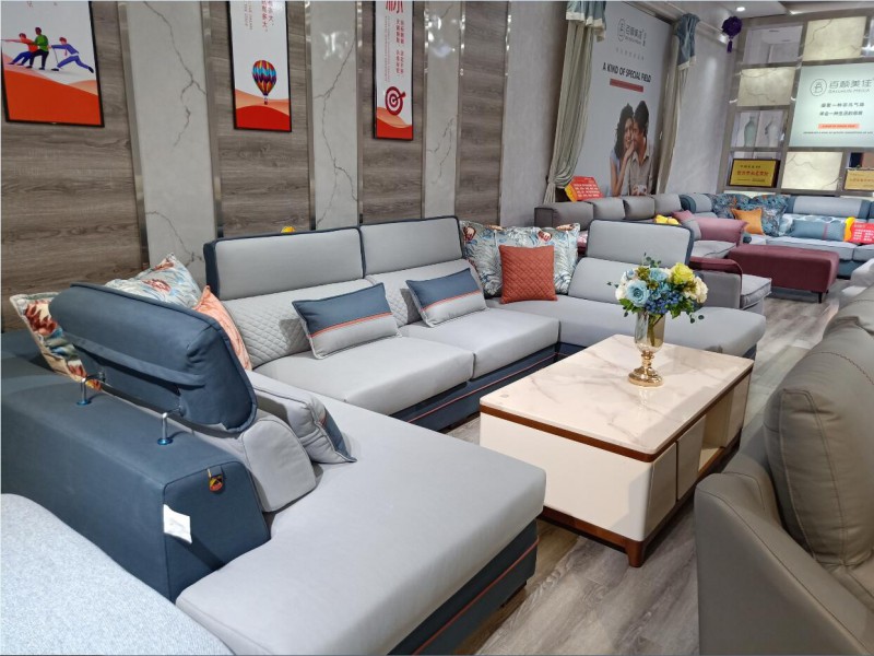 廣州百順美佳沙發(fā)廠家品牌展廳實拍14