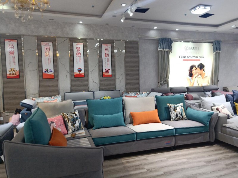 廣州百順美佳沙發(fā)廠家品牌展廳實拍22