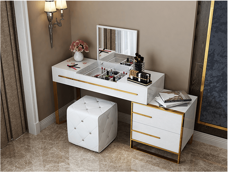 金匠家具輕奢梳妝臺4
