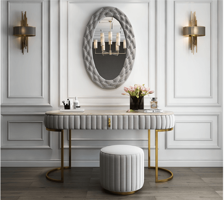 金匠家具輕奢梳妝臺9