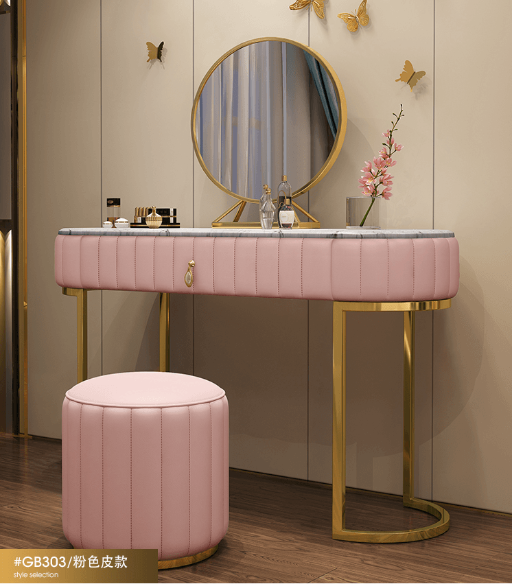 金匠家具輕奢梳妝臺13