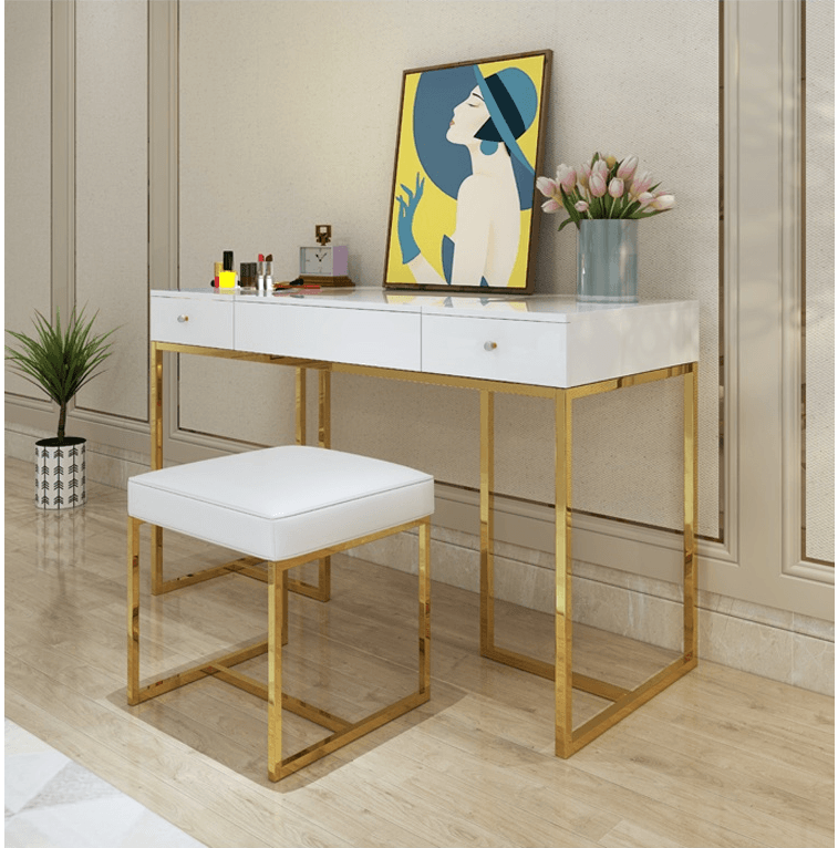 金匠家具輕奢梳妝臺16