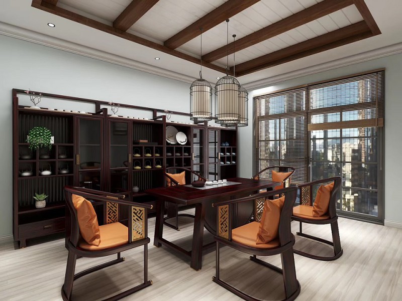 闊葉黃檀紅木家具產品8