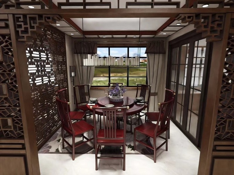 闊葉黃檀紅木家具產品9