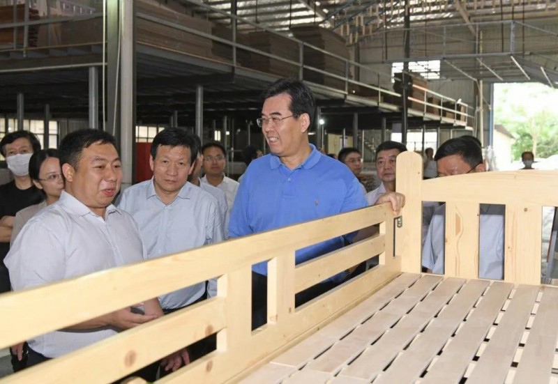 李炳軍在南康區蹲點調研：加快推進現代家具產業轉型升級做大做強4