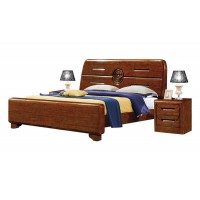 南康俊豐家具：金楸檀木實木床8008#