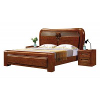 南康俊豐家具：金楸檀木實木床8001#