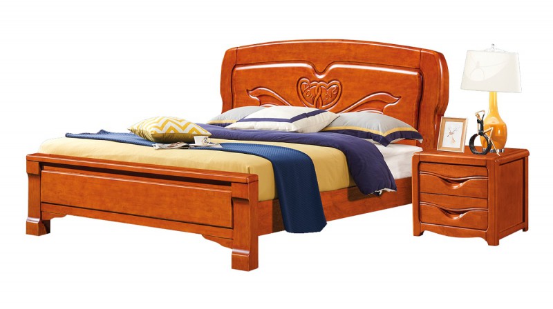 南康俊豐家具：橡木床520#