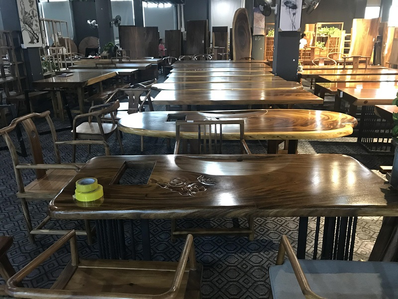 江西贛州南康實木大板茶桌茶臺3