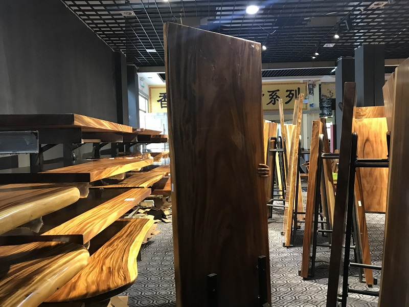 江西贛州南康實木大板茶桌茶臺12