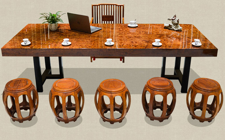 江西贛州南康實木大板茶桌茶臺21