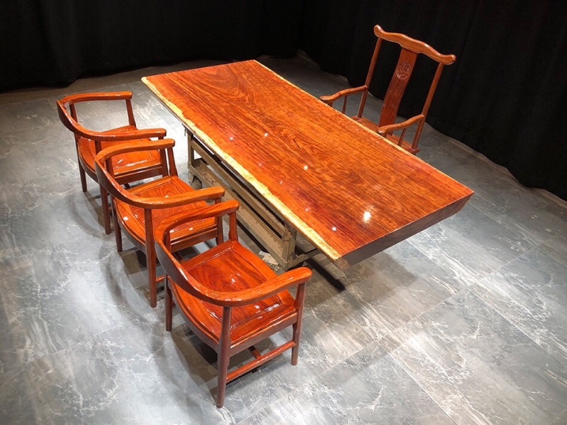 江西贛州南康實木大板茶桌茶臺23