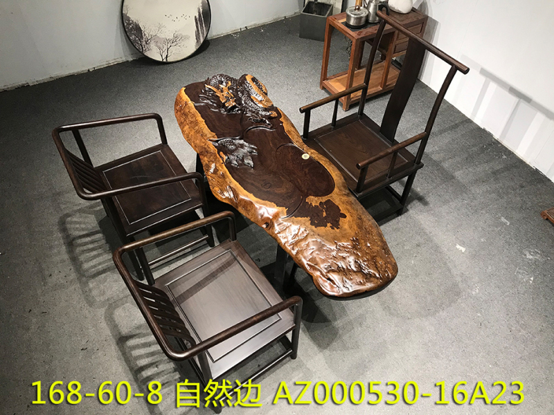 江西贛州南康實木大板茶桌茶臺27