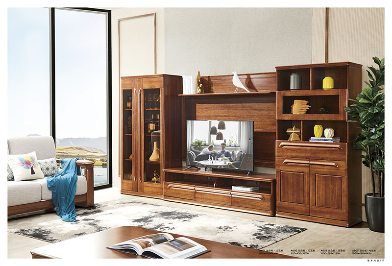 慶富家具，金木尚品北歐現代實木家具產品11