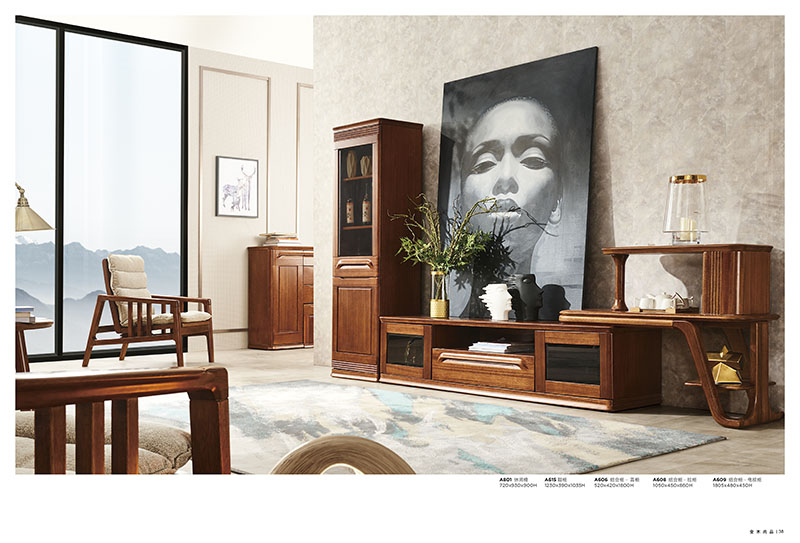慶富家具，金木尚品北歐現代實木家具產品19