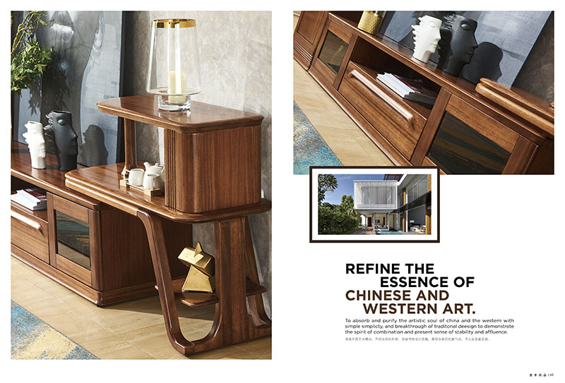 慶富家具，金木尚品北歐現代實木家具產品20