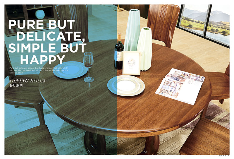 慶富家具，金木尚品北歐現代實木家具產品28