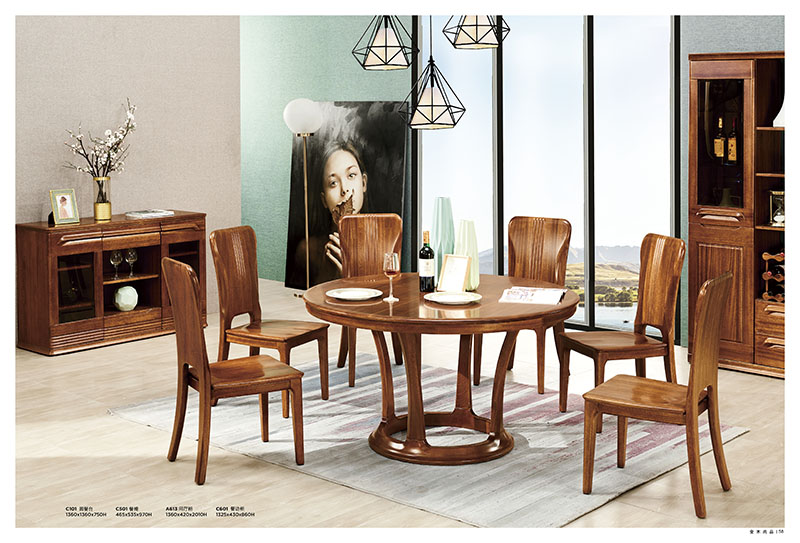 慶富家具，金木尚品北歐現代實木家具產品29