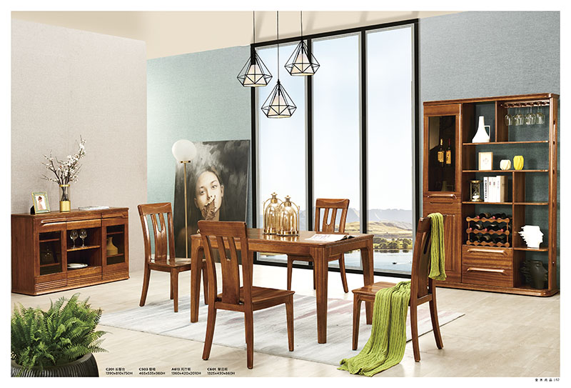 慶富家具，金木尚品北歐現代實木家具產品31