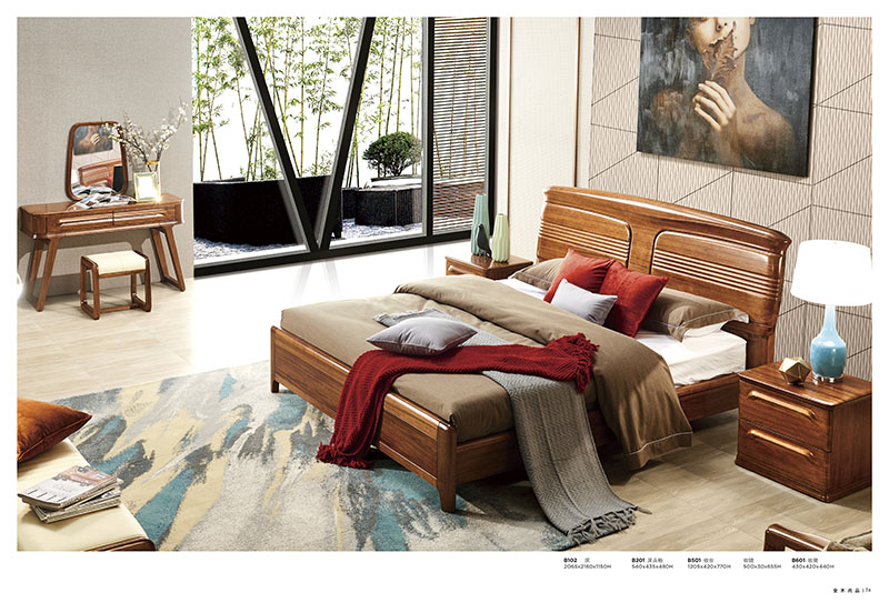 慶富家具，金木尚品北歐現代實木家具產品37