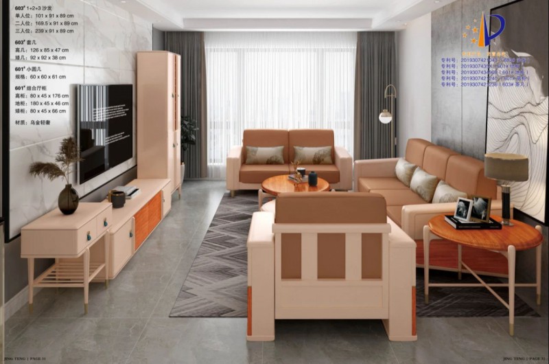 江西南康蘭帶輕奢家具家具產品17