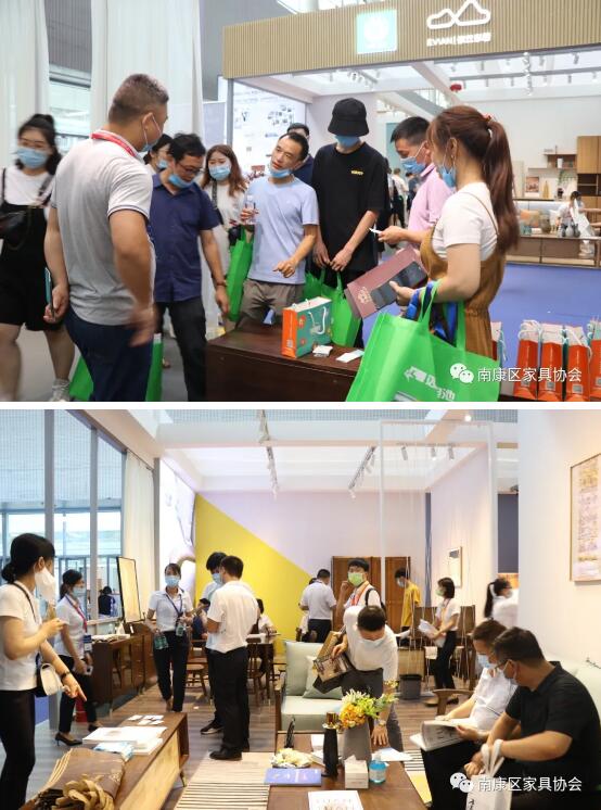 南康家具品牌館人潮涌動2
