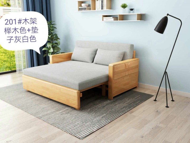 江西南康木公子沙發(fā)床1